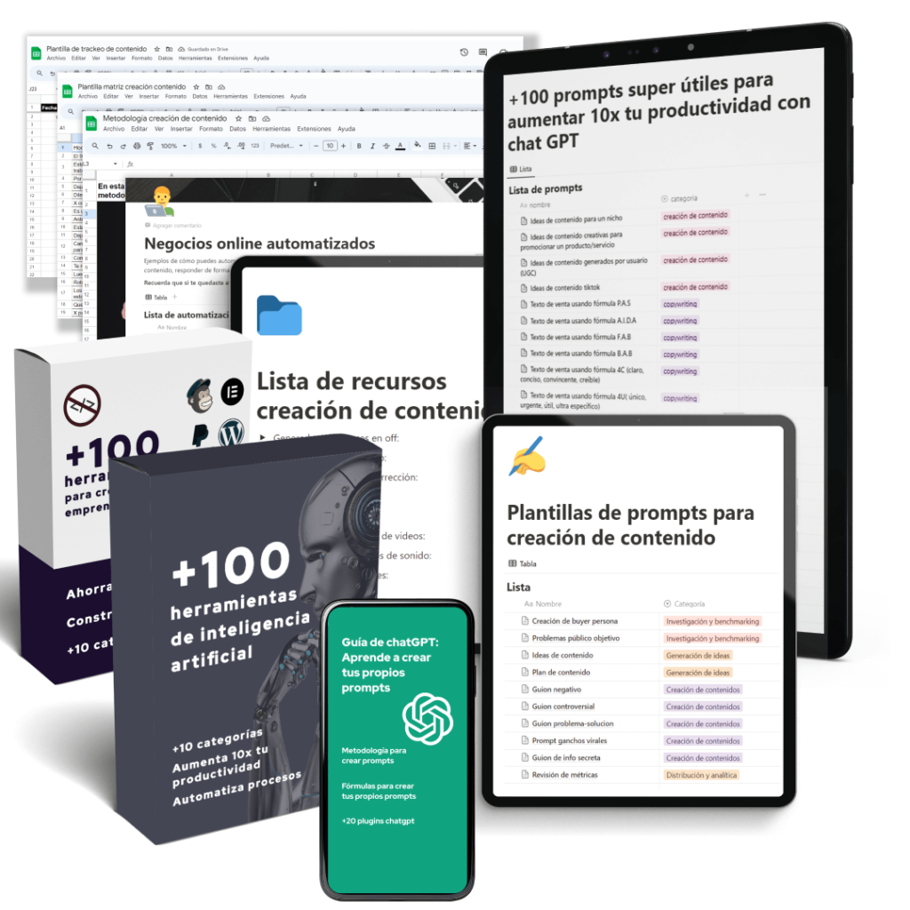 pack creador de contenido con IA