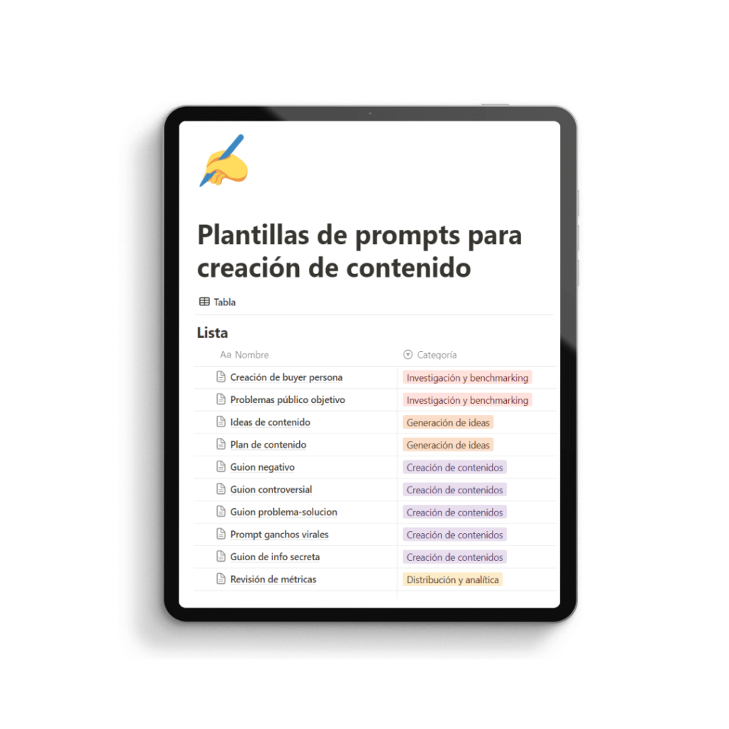 pack creador de contenido con IA